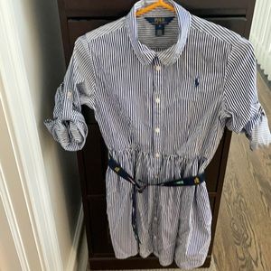 Gently worn Girls Polo Shirt Dress